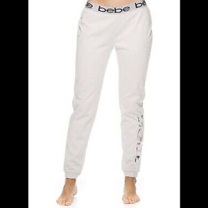 bebe sleepwear Joggers in Light Pink
